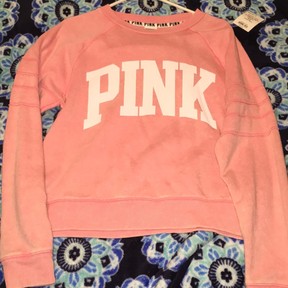 Victoria secret pink (coral) crew